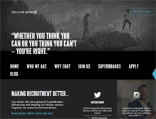 Tablet Screenshot of executivenetworkgroup.com